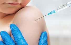 Kind-Masernimpfung