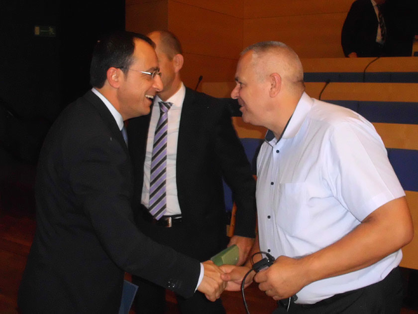 Spotkanie z ministrem spraw zagranicznym Republiki Cypryjskiej.