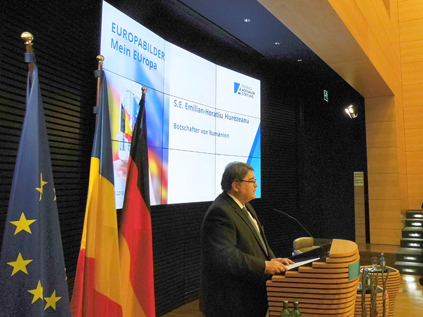 11.10.18 Berlin, spotkanie i dyskusja z Jego Ekscelencją Panem Ambasadorem Rumunii. 